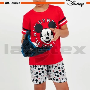 Pijama infantil niño Disney Mickey 55475 primavera-verano