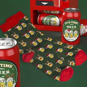 Calcetín hombre Admas 21411E Navidad “Beermans”