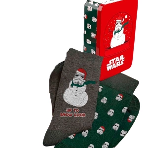 Calcetín hombre Star Wars 21412E Pack de 2 Navidad