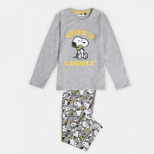 Pijama infantil niña Peanuts 62455 Interlock