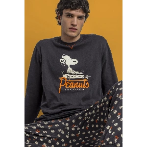 Pijama hombre Snoopy ADM63013 Interlock