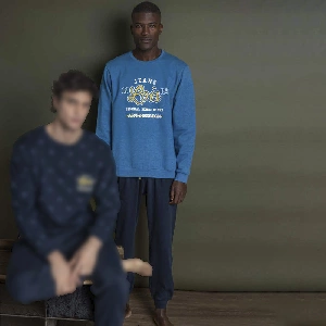 Pijama hombre Lois 63151 Felpa