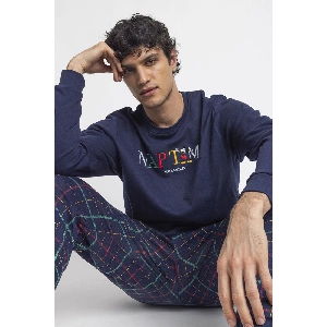 Pijama hombre Mickey 63224 Interlock