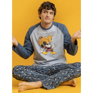 Pijama hombre Mickey 63225 Interlock