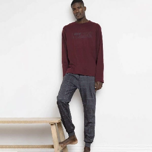 Pijama hombre Stay at home 63800 Interlock/Vigoré