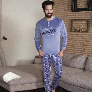 Pijama hombre BH 42191 Jack Terciopelo