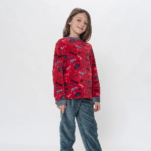 Pijama infantil niño KinaNit 383 Coralina