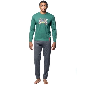 Pijama hombre Kukuxumusu 252253 Algodón