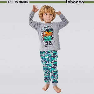 Comprar Pijama niño juvenil terciopelo TOBOGAN Let`s Go Skate