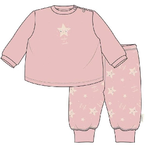 Pijama bebe niña Waterlemon 6157