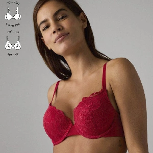 Sujetador mujer Ysabel Mora 10700 Copa B Push-up Navidad